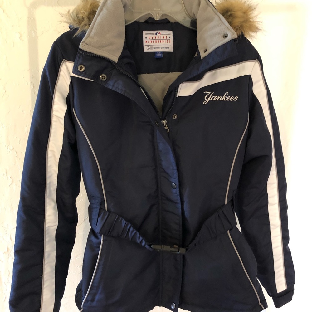 New York Yankees Women’s Size L Hooded Jacket